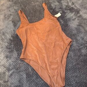 Aerie Chocolate Brown One Piece